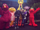 Coolest parents ever! Broadway fave Megan Hilty and her husband Brian Gallagher bring their daughter Viola to Sesame Place. We can't wait to see more adorable family photo ops—especially when baby number two arrives!(Photo: Twitter.com/meganhilty)