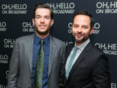 Welcome to Broadway, John Mulaney and Nick Kroll! Catch Oh, Hello at the Lyceum Theatre through January 8, 2017.