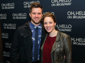 Waitress star Jessie Mueller and her beau Andy Truschinski got  a heaping helping of laughs on date night! 