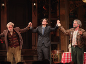 Oh, Hello director Alex Timbers joins Broadway’s beloved geezers for a bow.