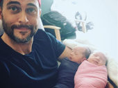 Awww! Stage and screen fave Cheyenne Jackson and his husband Jason Landau welcomed their children Ethan and Willow into the world this weekend.(Photo: Instagram.com/mrcheyennejackson)
