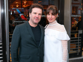 Tony winner Douglas Hodge and hair and wig designer Amanda Miller attend The Cherry Orchard's Broadway opening.