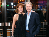 Theater couple alert! Of course Carolyn McCormick and Byron Jennings enjoy a Broadway opening on date night.