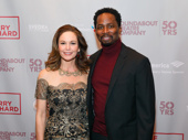 Diane Lane gets together with her co-star Harold Perrineau.