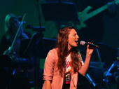 Waitress' music mastermind Sara Bareilles shows off those powerful pipes with "Brave."(Photo: Justin Sullivan/Getty Images)