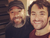 Awww! We love when Broadway neighbors hang, and these gents are two of our faves! Fiddler on the Roof's Danny Burstein snaps a sweet pic with School of Rock frontman Alex Brightman after catching Andrew Lloyd Webber's head-banging hit.(Photo: Instagram.com/abrightmonster)