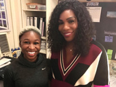 It happened! The Color Purple's own Tony-winning fitness guru Cynthia Erivo met her athletic idol, the great Serena Williams. Soooo...when can we expect Cynthia to star in that biopic, Serena?(Photo: Instagram.com/cynthiaerivo)