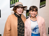Another alum from Tick, Tick's original production: Molly Ringwald, who attends the off-Broadway opening with Hannah Dunne. The pair are appearing in a stage version of Terms of Endearment this fall.