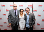 Vietgone's director May Adrales and scribe Qui Nguyen get together with Manhattan Theatre Club's Executive Producer Barry Grove.