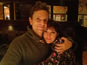 What could be better than two old Bright Star pals hugging it out? Nothing, that's what. Paul Alexander Nolan (who will soon be donning a suit as Billy Flynn in Chicago) and Tony nominee Carmen Cusack snap a sweet pic.(Photo: Twitter.com/carmen_cusack)