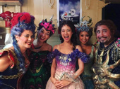 We're super jealous that the cast of Phantom of the Opera gets to wear our dream Halloween costumes eight times a week! Satomi Hofmann, Courtney Liu, Ali Ewoldt, Jolina Javier and Christian Sebek get silly backstage.(Photo: Instagram.com/aliewoldt)