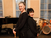 Rain could never get these two down! Alan Cumming and Chita Rivera strike a pose, umbrellas and all.(Photo: Emilio Madrid-Kuser)