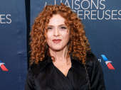 Tony winner and Broadway legend Bernadette Peters hits the opening night circuit.