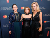 Les Liaisons Dangereuses’ director Josie Rourke, producer Arielle Tepper Madover and producer Kate Pakenham celebrate their Broadway opening.