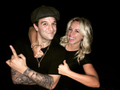 It's just too good to be true! Mark Ballas received a visit from his Dancing with the Stars pal Chelsie Hightower at Jersey Boys.(Photo: Instagram.com/markballas)