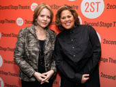 Opera great Renée Fleming and Anna Deavere Smith snap a pic.