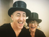 Fancy smancy top hats will definitely help you make it to Carnegie Hall. Tony winners Alan Cumming and Chita Rivera rehearse for Chita: Nowadays, set to take place at the iconic venue on November 7.(Photo: Instagram.com/alancummingsnaps)