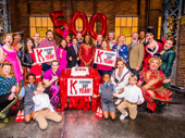 Everybody say "yeah"! Kinky Boots celebrated 500 performances in the West End on November 3.(Photo: Nik Dudley)