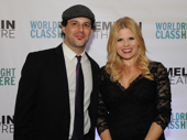 The always-dazzling Megan Hilty flashes a smile alongside her musical director Matt Cusson. She gave a stunning performance at the 2016 Emelin Theatre Gala on November 3.(Photo: Leslye Smith/Studiosmith)  
