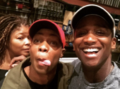 Kinky Boots star Todrick Hall is certainly taking in all Broadway has to offer! He snapped this fun shot with The Lion King star Jelani Remy after seeing the Tony-winning tuner.(Photo: Instagram.com/itsjelaniremy)