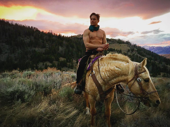 Ooh la la! Broadway hunk Billy Magnussen on a stallion is always a good idea.(Photo: Instagram.com/billymagnussen)