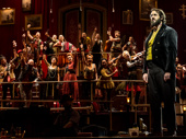 Josh Groban as Pierre and the cast of Natasha, Pierre and the Great Comet of 1812.