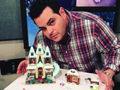 Funny stage and screen fave Josh Gad playing with Frozen legos for work? Best job ever!(Photo: Instagram.com/joshgad)