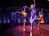 She's a brass band! Two-time Tony winner Sutton Foster rules the stage with Emily Padgett and Asmeret Ghebremichael in off-Broadway's Sweet Charity.(Photo: Monique Carboni)