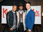 Todrick Hall, original Lola and Kinky Boots Tony winner Billy Porter and Aaron C. Finley snap an adorable pic.