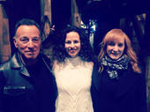 All right, what's more "Born in the U.S.A." than The Boss visiting Broadway's Hamilton? We'll wait! Bruce Springsteen and his wife Patti Scialfa snap a pic with Hamilton star Mandy Gonzalez.(Photo: Instagram.com/mandy.gonzalez) 