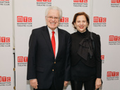 The evening's director, Tony winner Jerry Zaks, and Faye Fisher celebrate Nathan Lane at MTC's annual Fall Benefit.