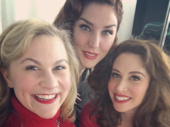 It may be a little too chilly for these Dames to be at sea, but we're so glad they're reunited! Former Dames at Sea co-stars Eloise Kropp, Mara Davi and Lesli Margherita got together to work on something "tappy" for Queen Lesli's next vlog. We can't wait!(Photo: Instagram.com/queenlesli)