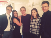 Dear Evan Hansen's backstage visitors just keep coming! TV producer Gary Janetti and his fiancé Brad Goreski as well as Glee fave and Broadway alum Lea Michele caught Ben Platt and Laura Dreyfuss in the touching tuner. (Photo: Instagram.com/bensplatt)