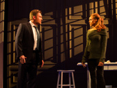 Judson Mills as Frank Farmer & Deborah Cox as Rachel Marron in The Bodyguard.