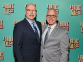 Paper Mill Playhouse's Managing Director Todd Schmidt and Producing Artistic Director Mark S. Hoebee attend the Broadway opening of A Bronx Tale, which premiered at the Paper Mill Playhouse early this year.