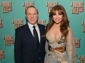 Legendary music executive and A Bronx Tale producer Tommy Mottola and his wife Thalia are all glammed up for the Great White Way opening.