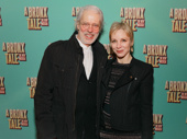 Theater couple Terrence Mann and Charlotte d'Amboise hit the red carpet for A Bronx Tale.