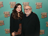 Emmy winner and Broadway-bound star Danny DeVito and his daughter Lucy snap a pic.
