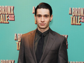 A Bronx Tale's Bobby Conte Thornton looks sharp for his Broadway debut.