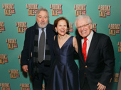 A Bronx Tale directors Robert De Niro and Jerry Zaks and Zaks’ wife Faye Fisher are all smiles for opening night.