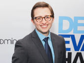 Will Roland beams on opening night of his Broadway debut in Dear Evan Hansen.