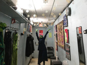 It's the season of snowflakes and blasting *NSYNC's Christmas album! Wicked's Jennifer DiNoia gets hyped up for the most wonderful time of the year to be green.(Photo: Instagram.com/michaelcampayno)  