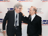 Tony winner Ted Chapin congratulates Joel Grey on his Lifetime Achievement Award.