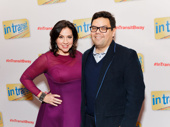 Husband-and-wife songwriting team Kristen Anderson-Lopez and Robert Lopez celebrate Kristen’s Broadway debut as a co-creator for In Transit.