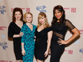 Kiss Me, Kate's Linda Mugleston, Hayley Podschun, Marissa McGowan and Jesmille Darbouze get together.