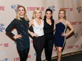 Kiss Me, Kate's lovely ladies: Leslie Donna Flesner, Jenifer Foote, Cameron Adams and Jessica Lee Goldyn.