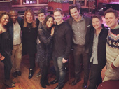 Tomorrow is a latter day, and I am here for you! Rory O'Malley's Book of Mormon family, including Tony winner Nikki M. James and Falsettos star Andrew Rannells, came out to support his 54 Below show, Out of the Basement.(Photo: Instagram.com/mrroryomalley)