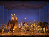 The cast of The Lion King. 