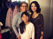 And a less furry but just as special visitor stopped by the Majestic Theatre this week! Tony winner Lea Salonga and her daughter Nicole took a sweet photo with Phantom of the Opera's starry songbird Ali Ewoldt.(Photo: Instagram.com/aliewoldt)