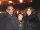 Self-proclaimed theater dork Anthony Rosenthal must be in heaven! The adorable Falsettos standout grins ear to ear as he takes a photo surrounded by Broadway legends Joel Grey and Bernadette Peters.(Photo: Instagram.com/hoofingboy100)